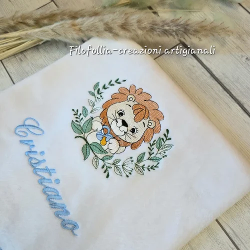 Asciugamano NeonatoBambino Personalizzato (7)